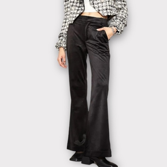 Scotch & Soda Velvet High rise pants - Picture 2 of 2